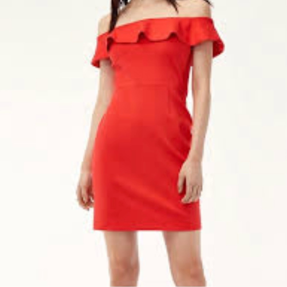 Off shoulder Eliza j dress